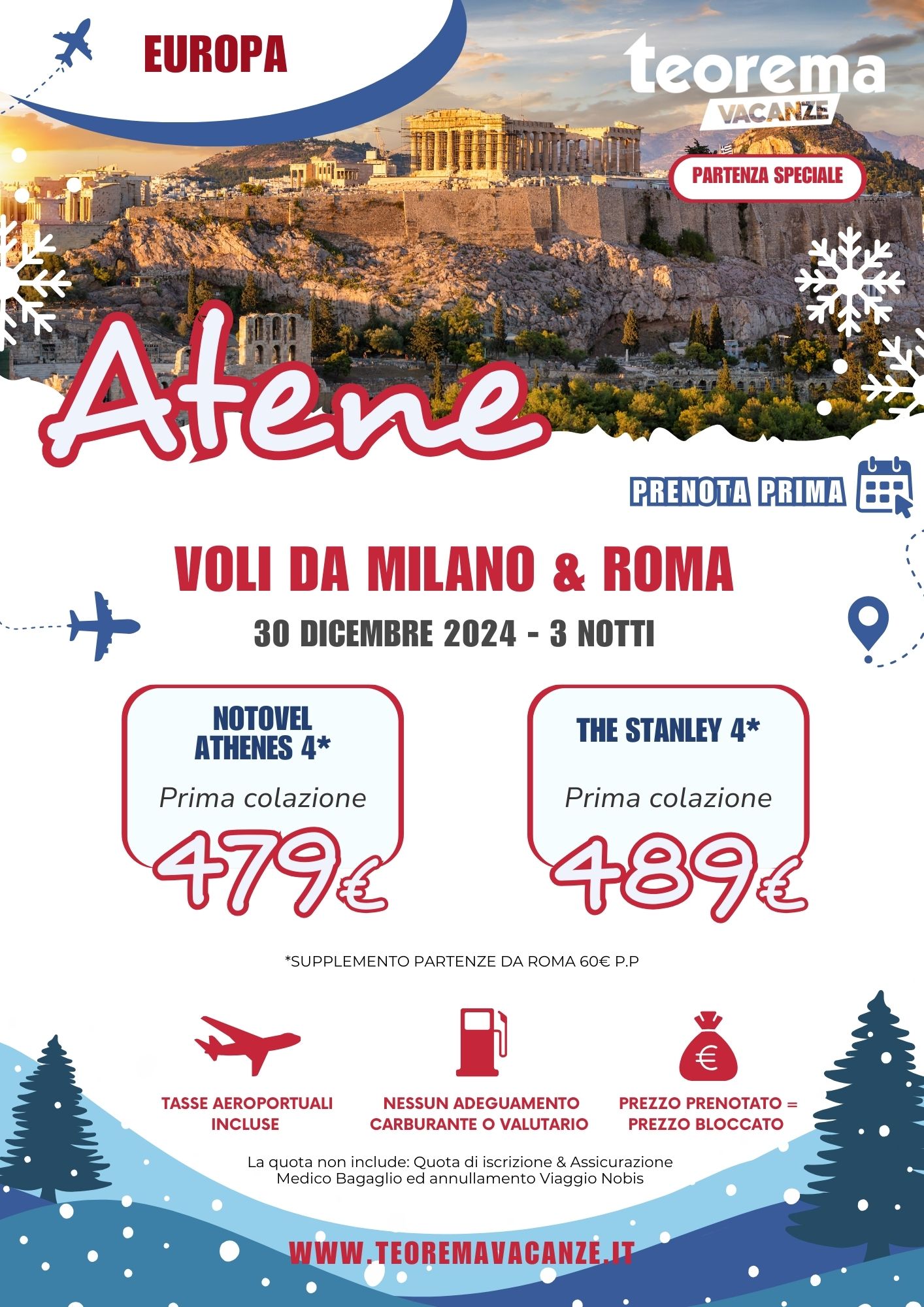 TEOREMA WINTER 2025 - ATENE DA MILANO & ROMA