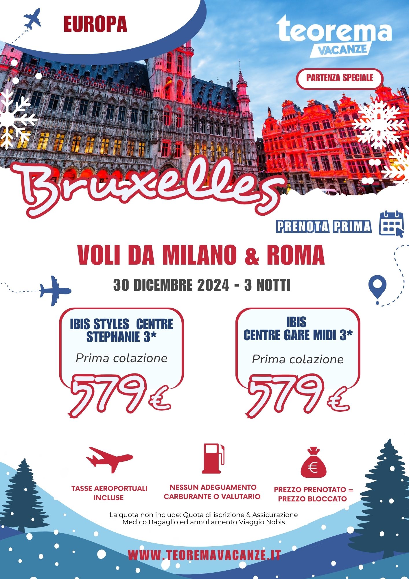 TEOREMA WINTER 2025 -  BRUXELLES DA MILANO & ROMA