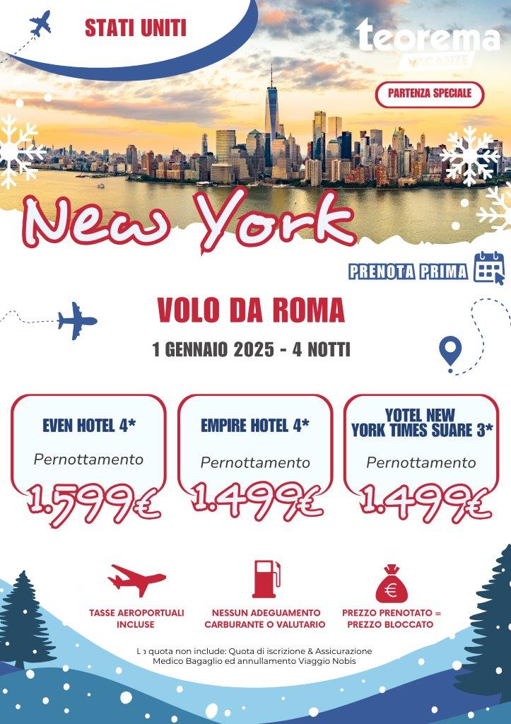 TEOREMA WINTER 2025 - NEW YORK - EPIFANIA DA ROMA