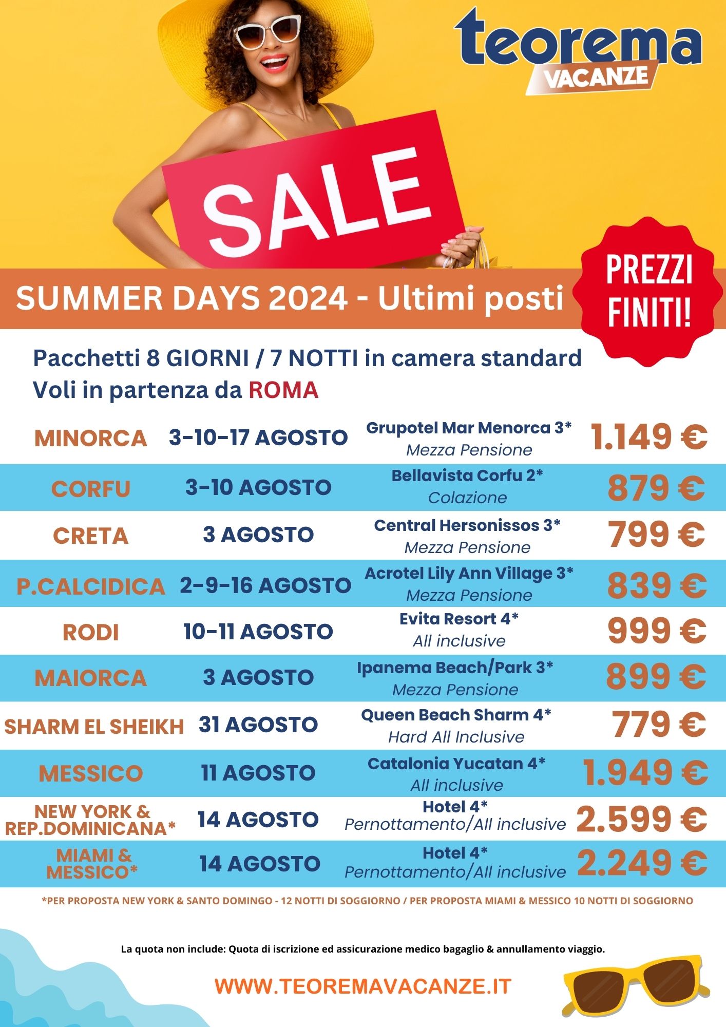 TEOREMA -  BEST SUMMER DAYS - DA ROMA