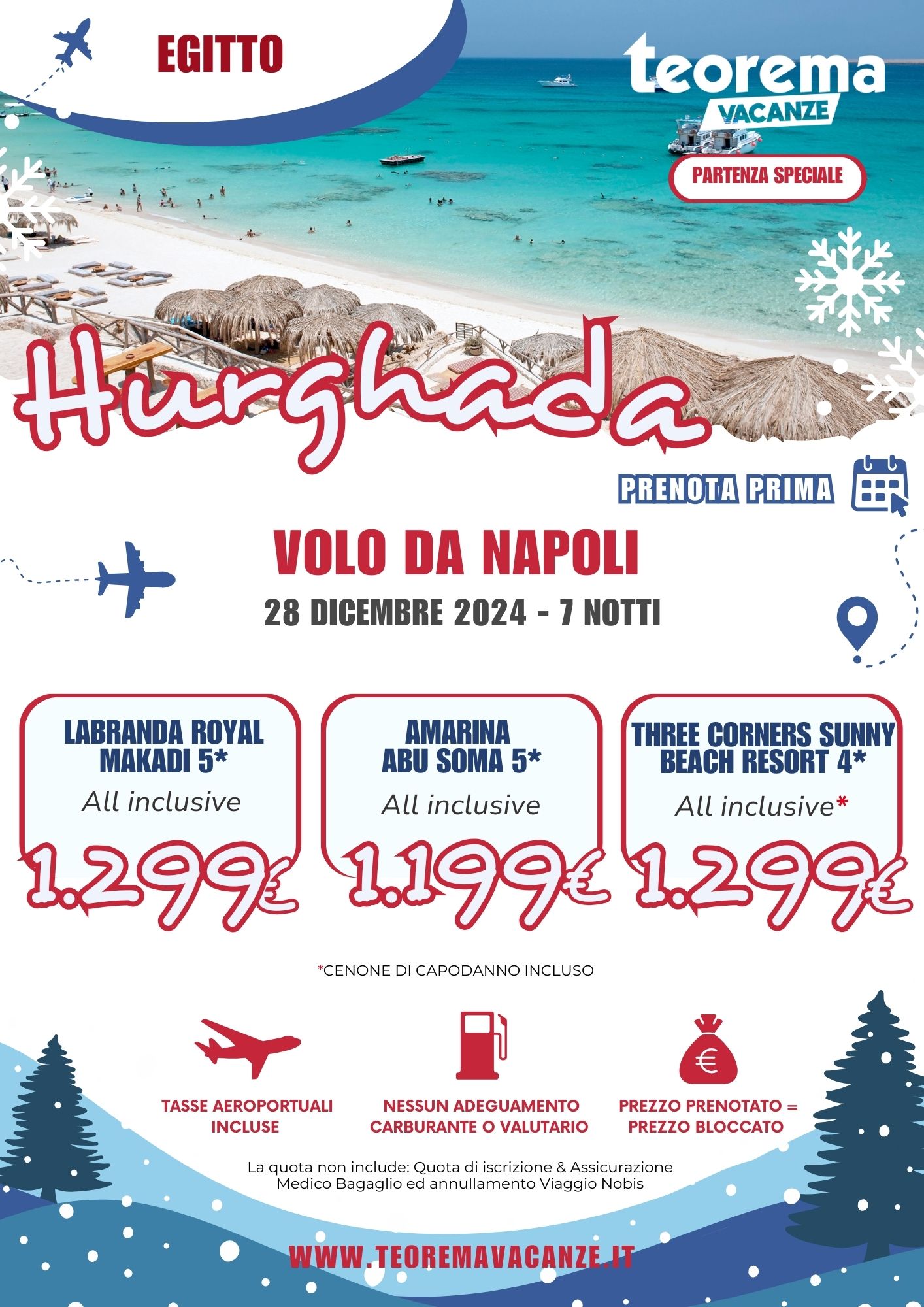 TEOREMA WINTER 2025 - HURGHADA DA NAPOLI