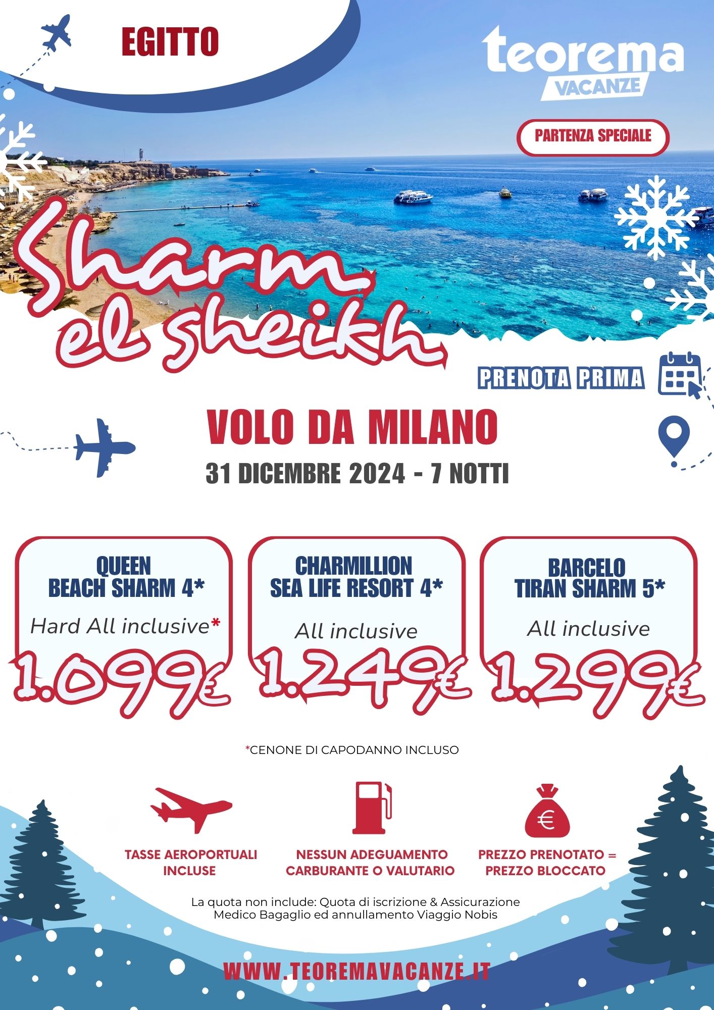 TEOREMA WINTER 2025 - SHARM EL SHEIKH DA MILANO