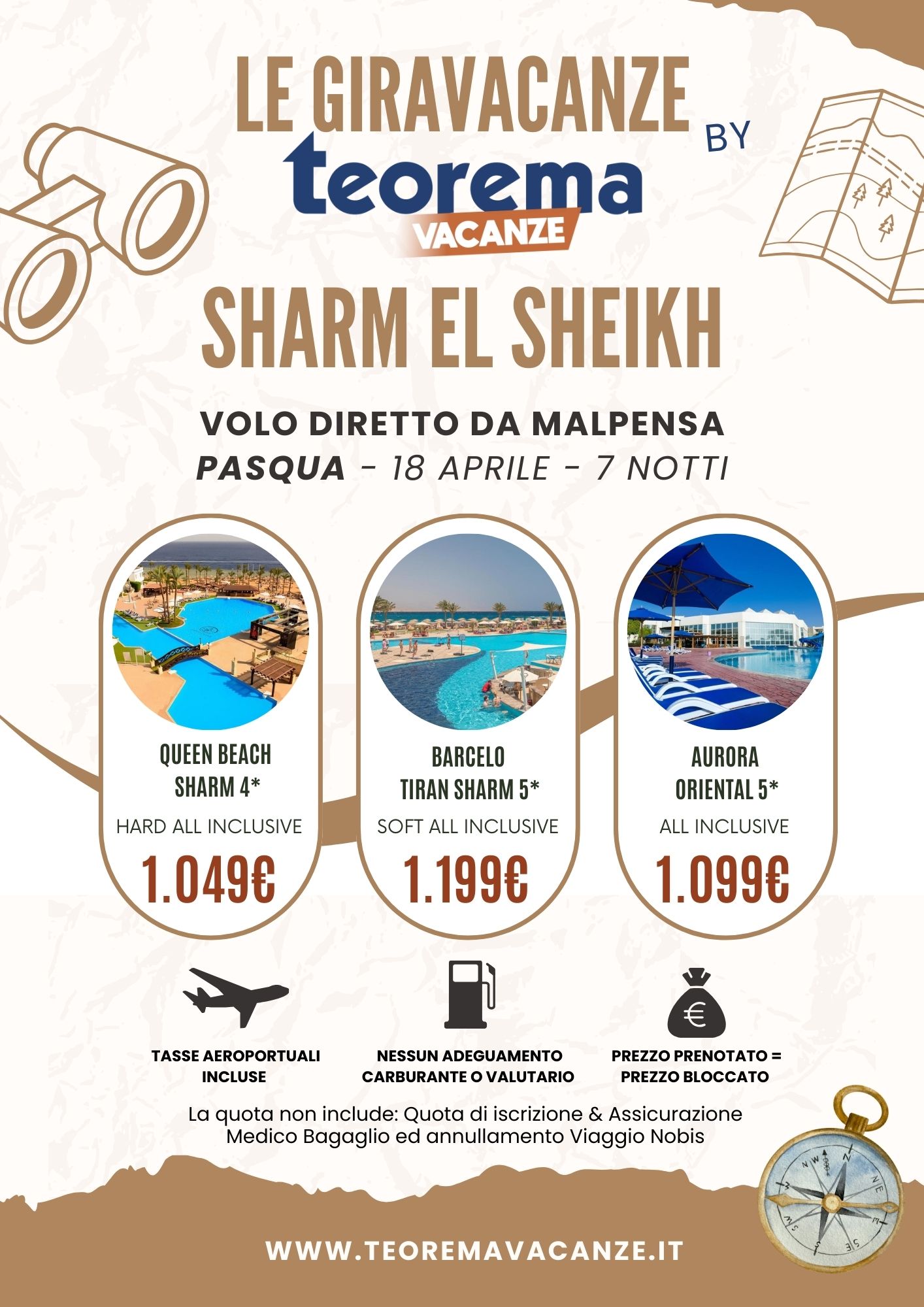 LE GIRAVACANZE - Pasqua - Sharm El Sheikh da Milano