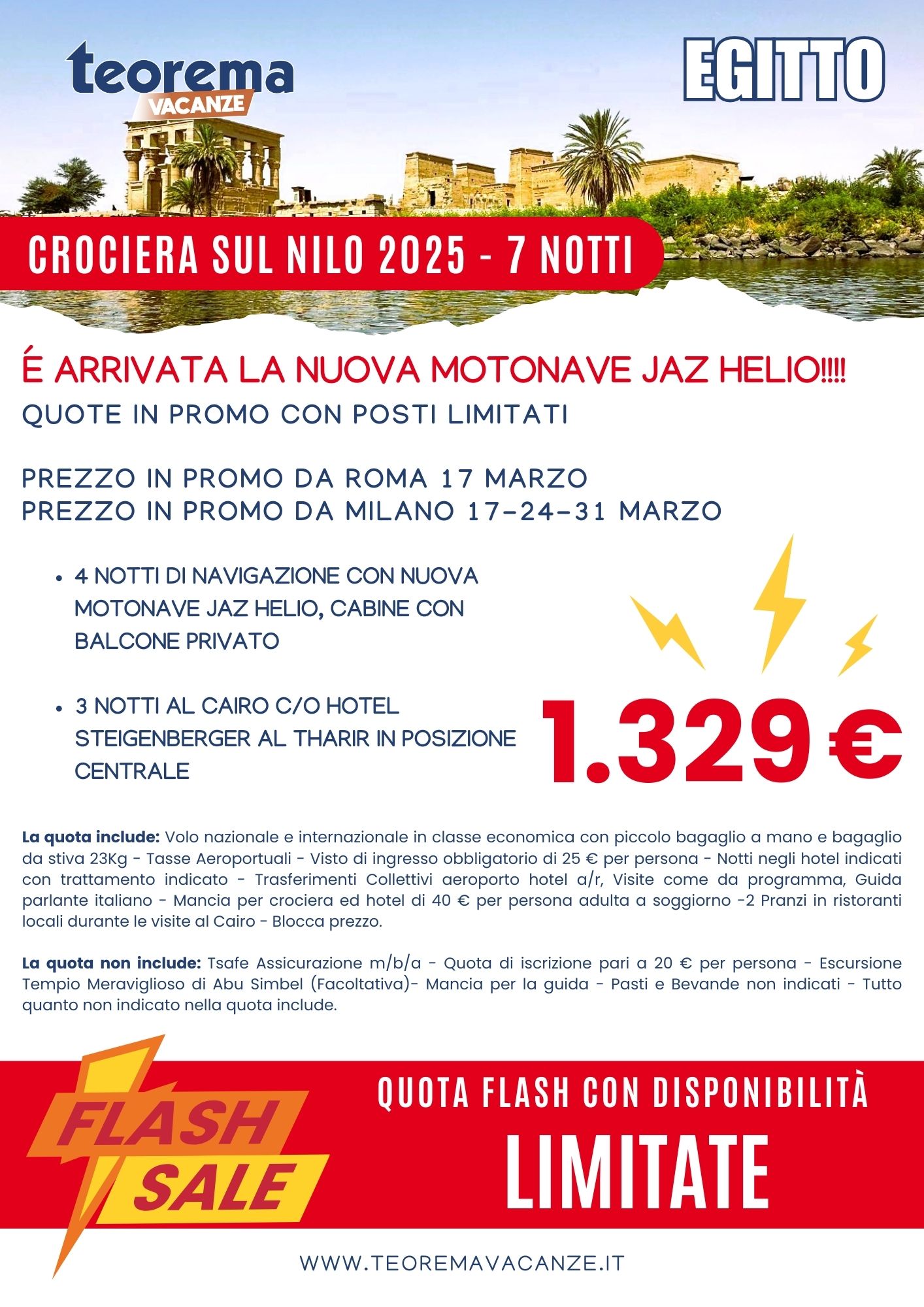 Crociera sul Nilo